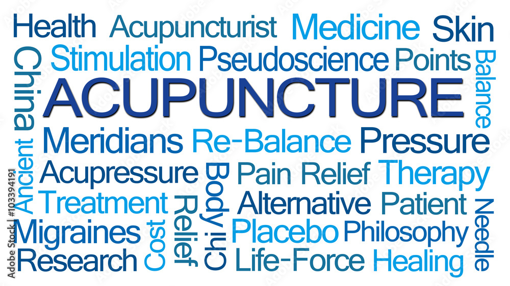 Acupuncture Word Cloud