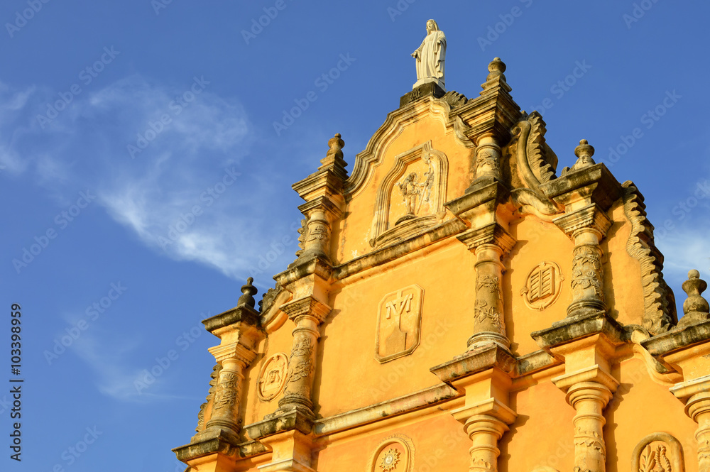 Iglesia la Recoleccion is one of the main cultural attractions of Leon, Nicaragua