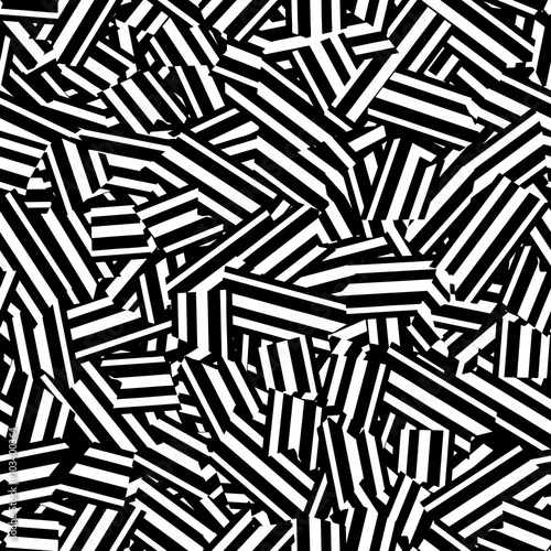 Random stripe background. Seamless pattern. ランダムストライプパターン