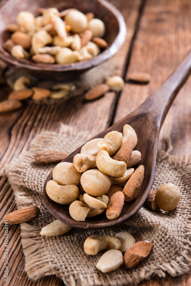 Roasted and salted nuts (mixed) Roasted and salted nuts (mixed)