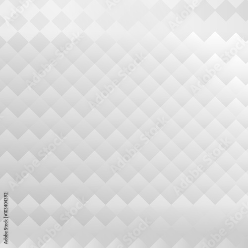 White Abstract Background with Rhombuses