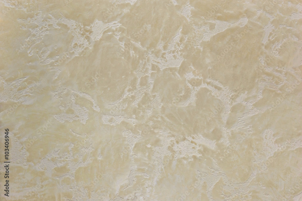 Fototapeta premium Beige textured wall as bckground