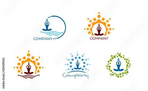 Yoga Icon Set