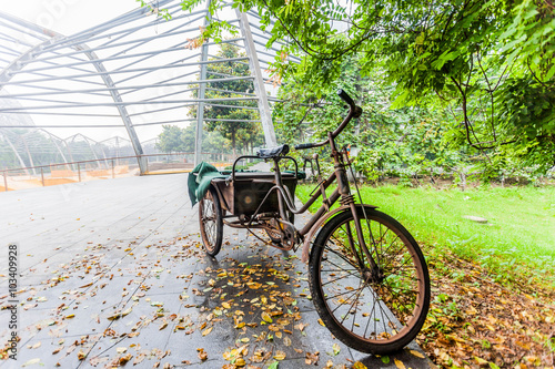 rostiges fahrrad