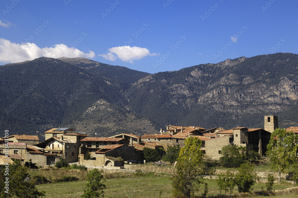 village of Toloriu, Lleida province, Catalonia,Spain