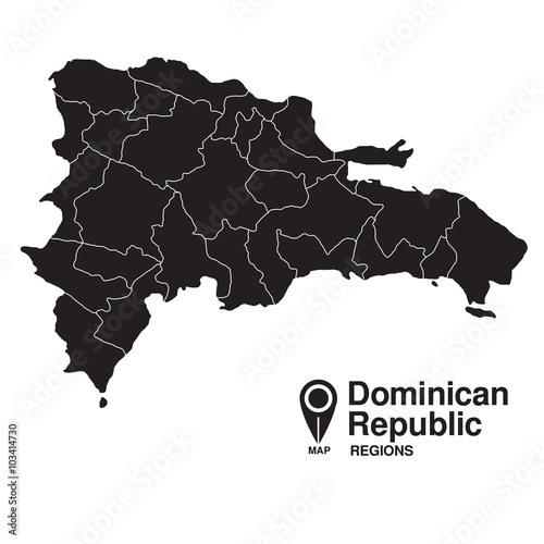 Dominican republic map