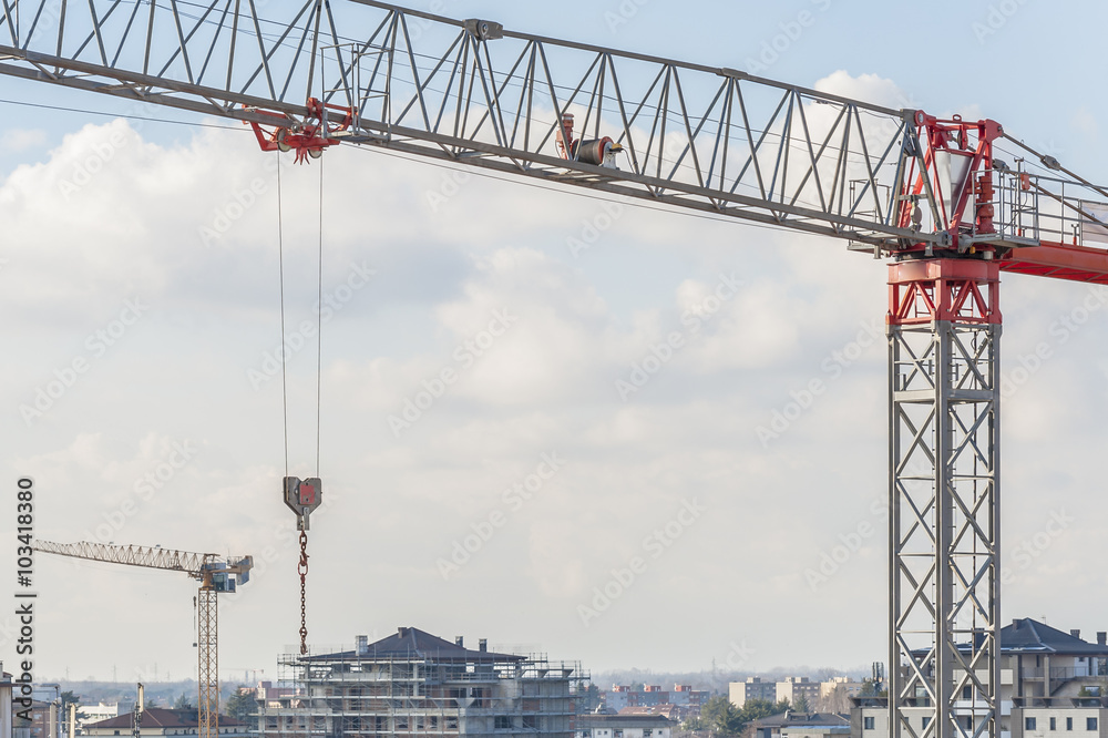 Industrial construction building crane