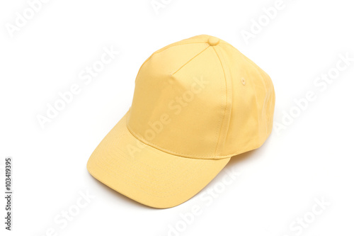 cap on the white background