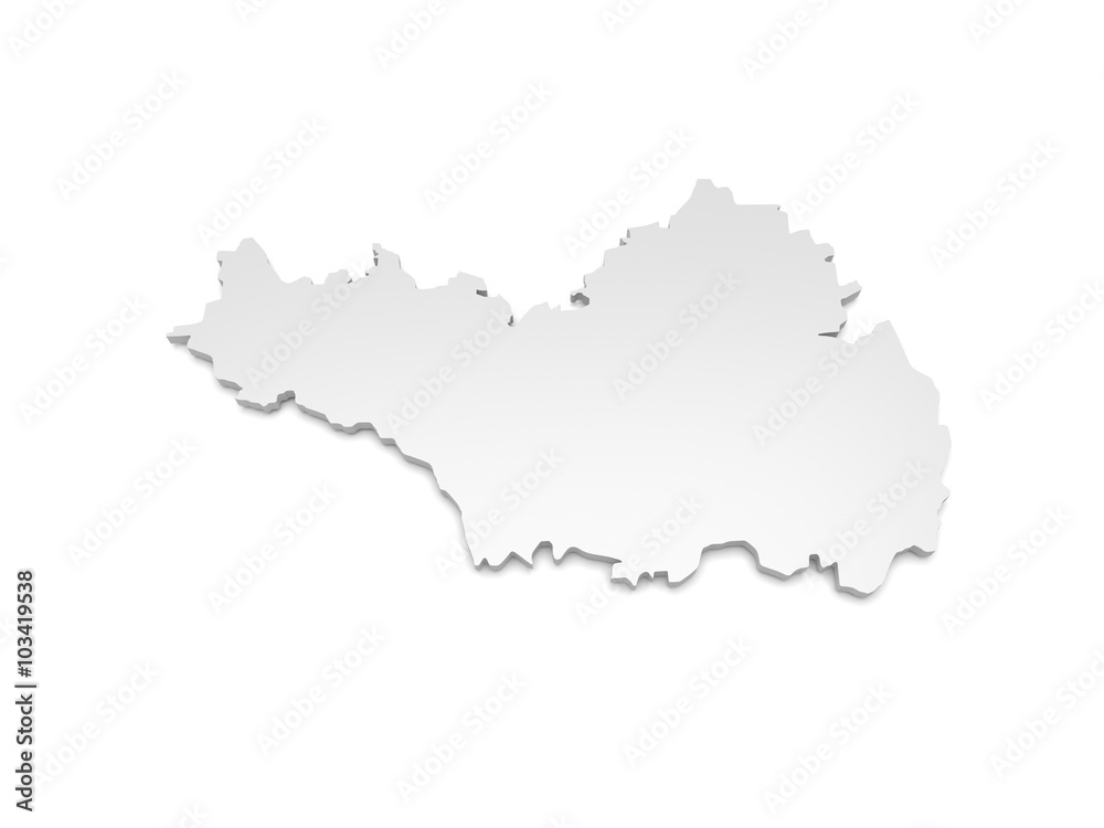 3D Karte Baden-Württemberg - Biberach 3D Karte Baden-Württemberg - Biberach