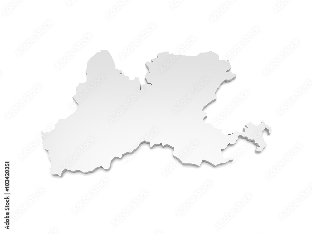 3D Karte Baden-Württemberg - Waldshut

