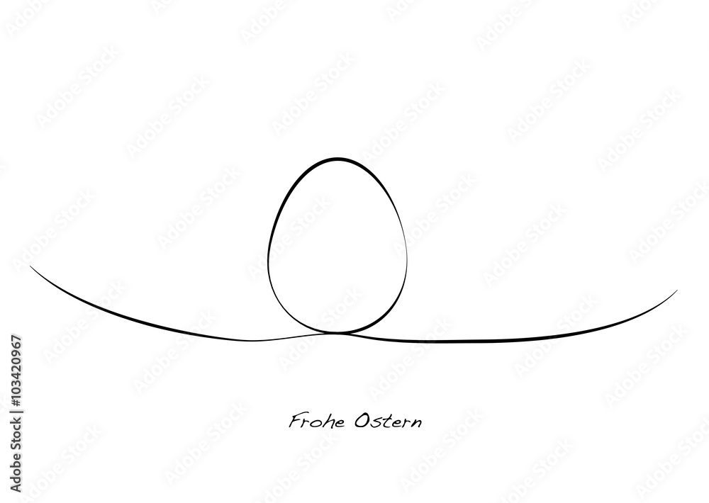 Osterei - Frohe Ostern Osterei - Frohe Ostern