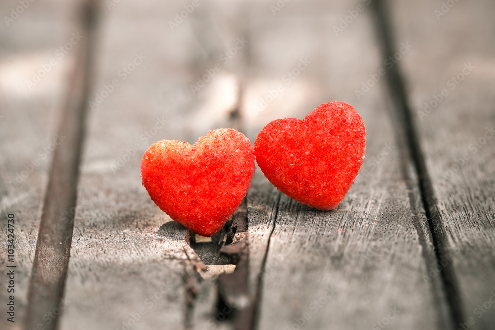 Obraz premium sugar heart