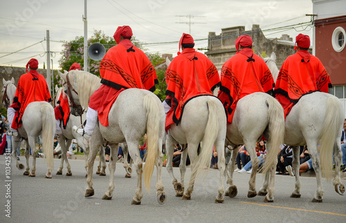 Desfile federal a caballo