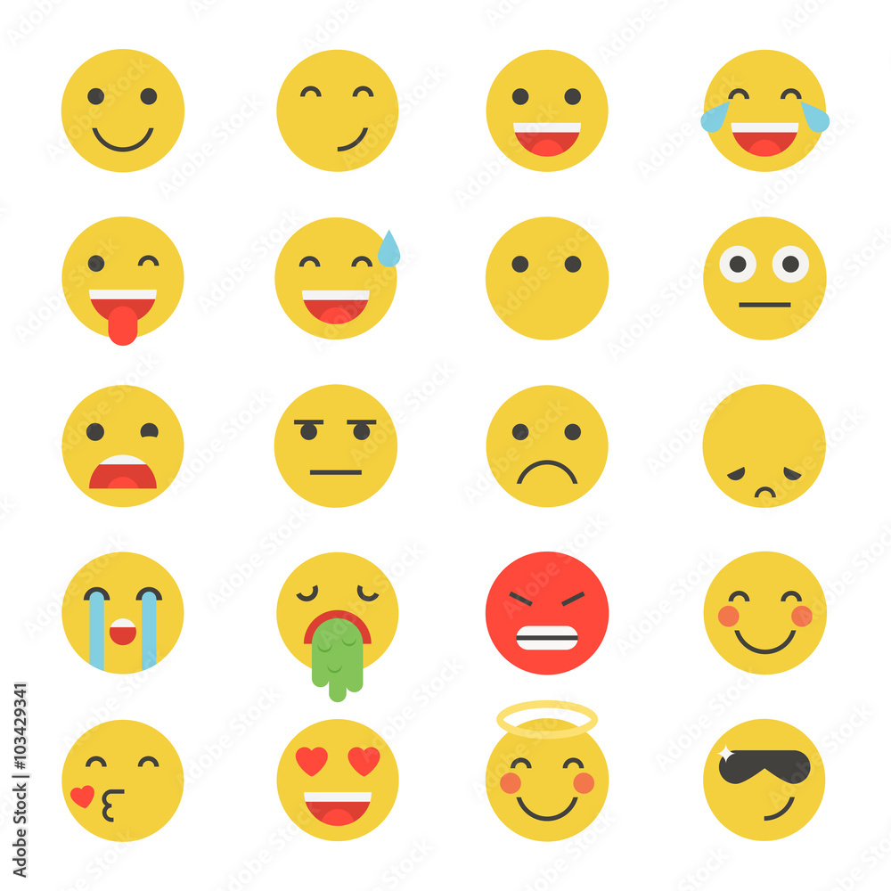 Emoticon vector illustration Emoticon vector illustration