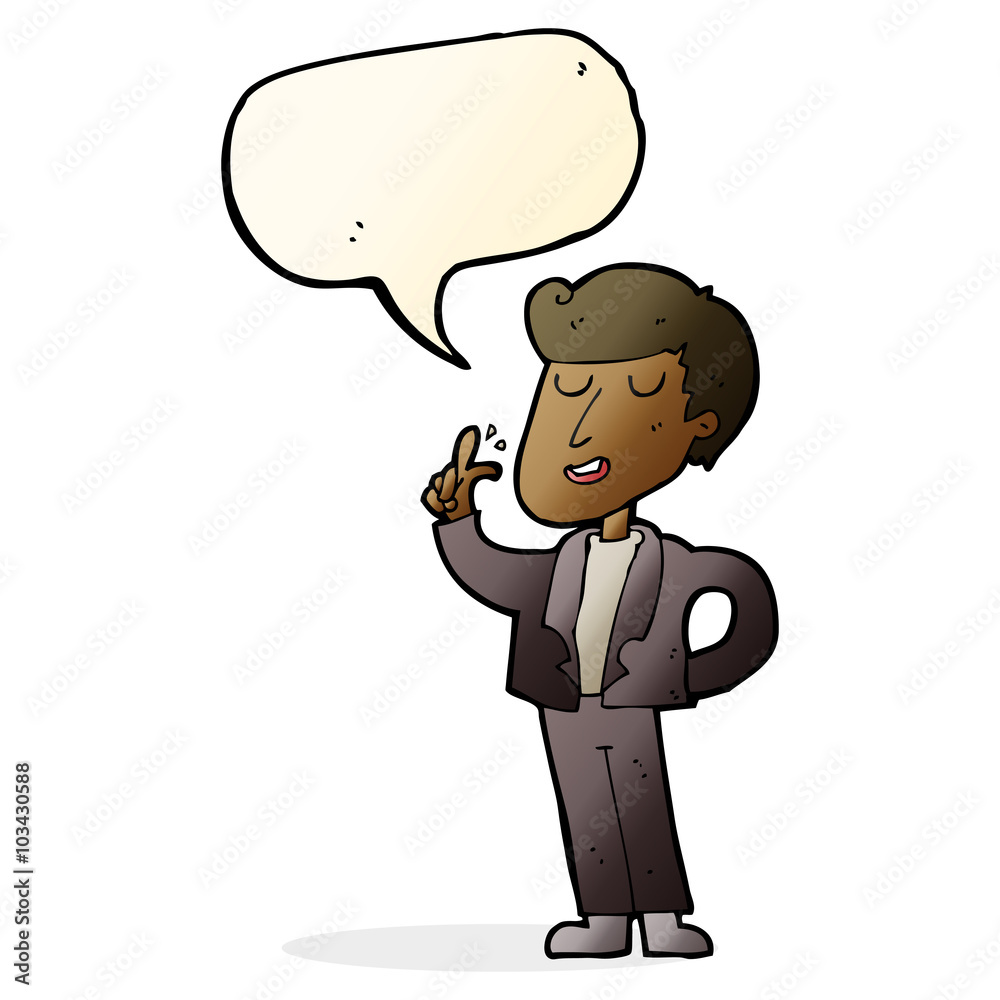 cartoon cool guy snapping fingers with speech bubble cartoon cool guy snapping fingers with speech bubble