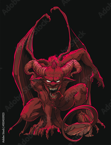Devil
Mythological character — supreme demon of the Hell, lord of the Darkness — a Devil