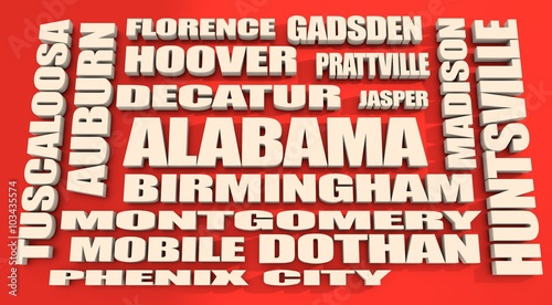 alabama state cities list photo