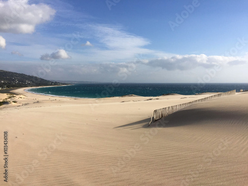 Düne in Tarifa, Andalusiien photo