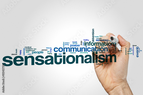 Photos Sensationalism word cloud