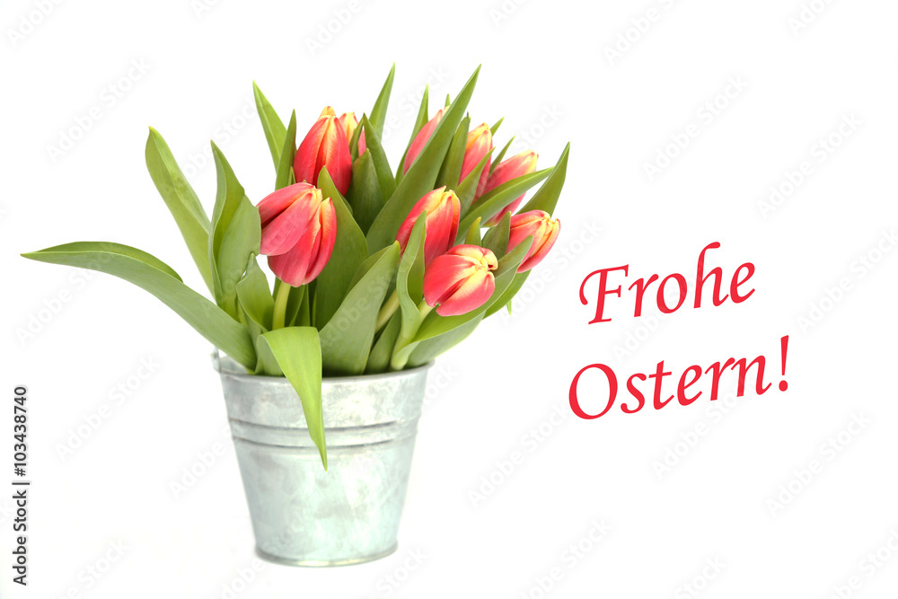 Obraz premium Frohe Ostern