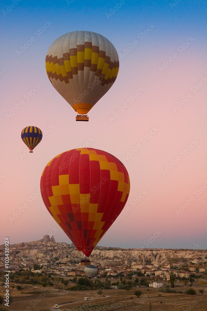 Fototapeta premium Cappadocia balloons