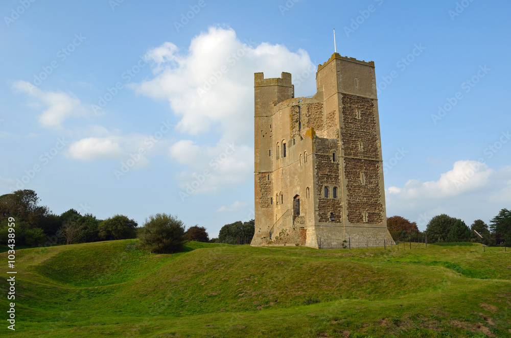  Orford Castle in Suffolk