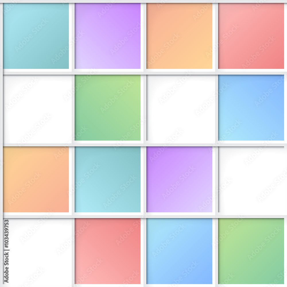 multicolor squares