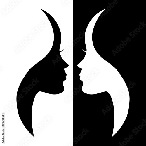 Vector face to face