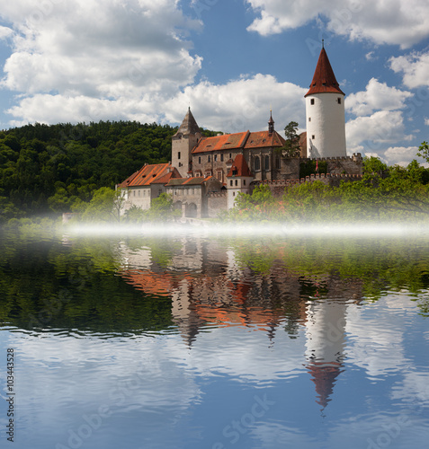 Krivoklat castle in the Czech republic