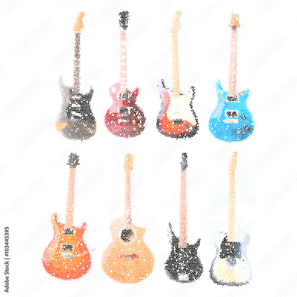 Fototapeta premium Electric guitars