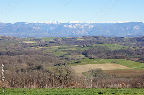 Paysage campagnard  photo