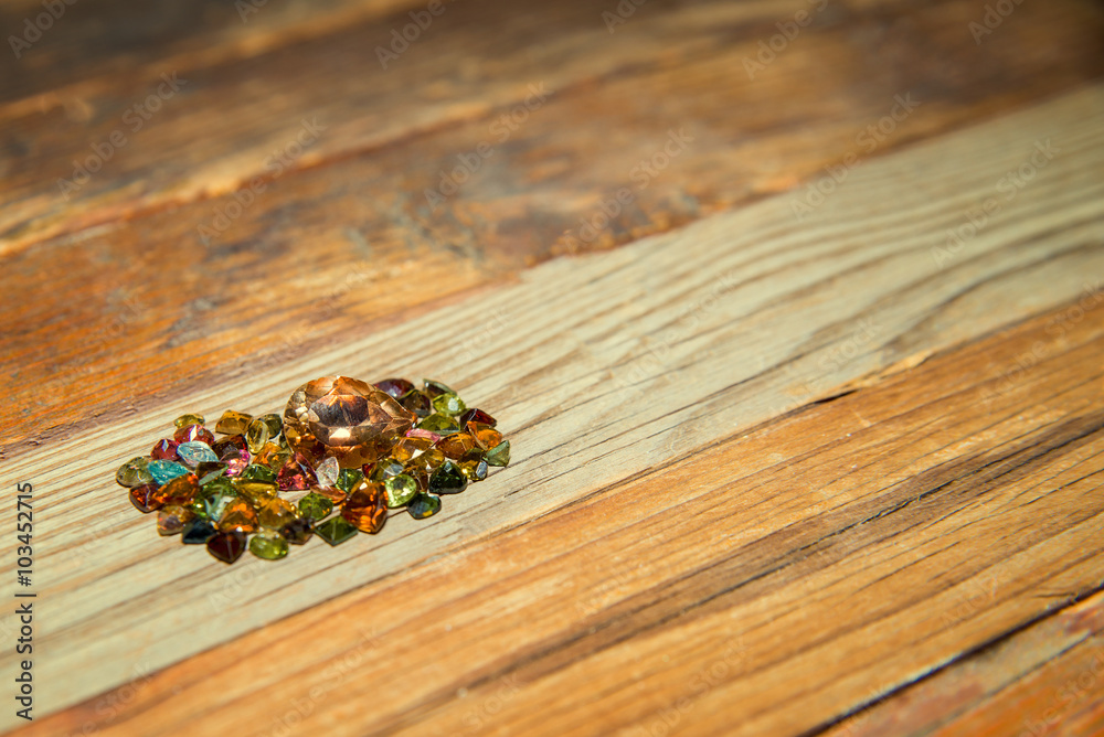 Naklejka premium precious stones 