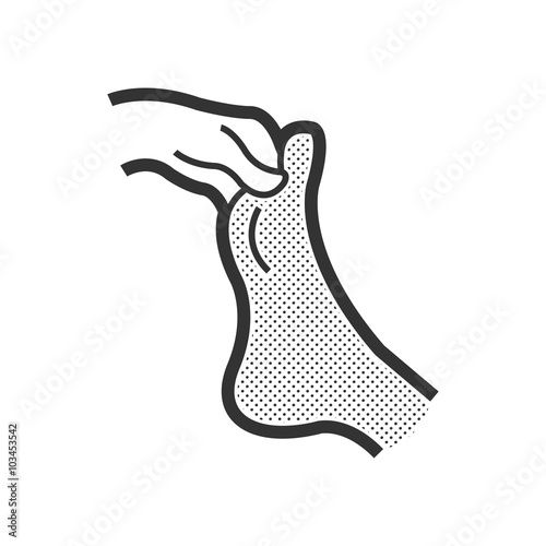 foot massage icon