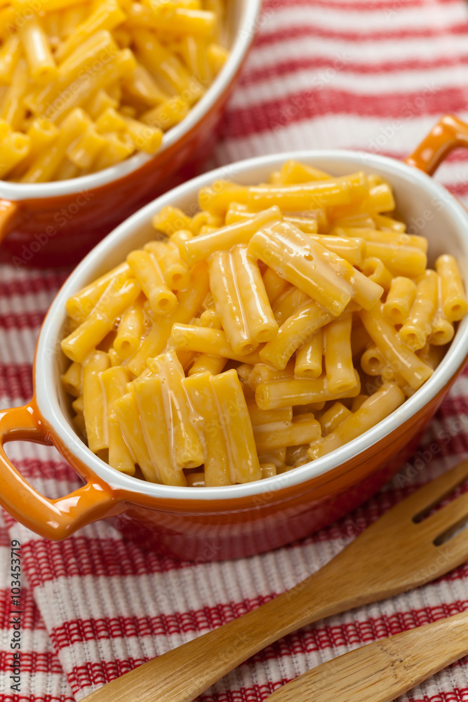Macaroni and Cheese. Selective focus. Macaroni and Cheese. Selective focus.