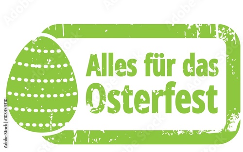 Alles für das Osterfest 