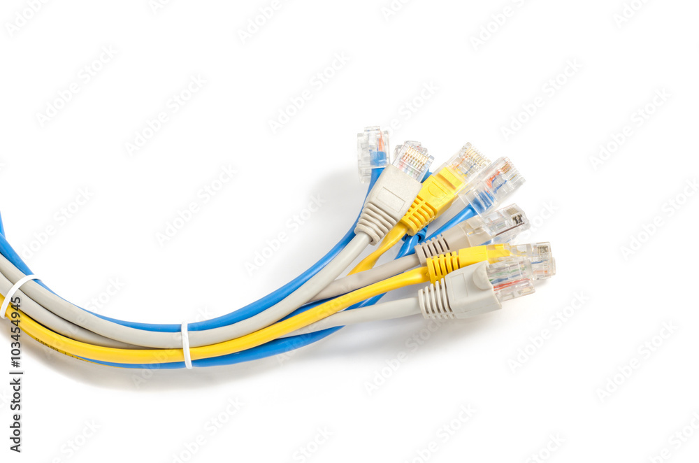 LAN Network cable with RJ-45 connector LAN Network cable with RJ-45 connector