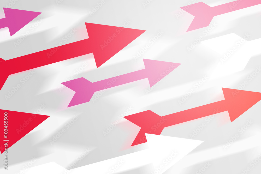 Fototapeta premium Arrows Abstract Background