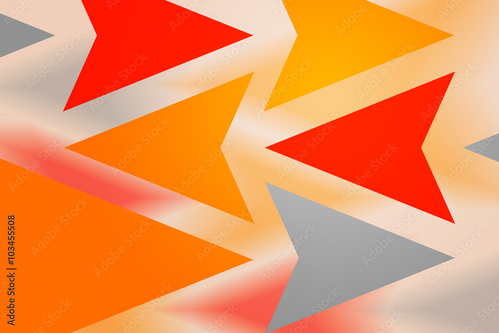 Red Arrows Abstract Background Red Arrows Abstract Background