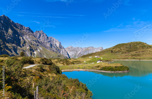 Fototapeta Naklejka Na Ścianę i Meble -  Beautiful view of Truebsee and Braustock