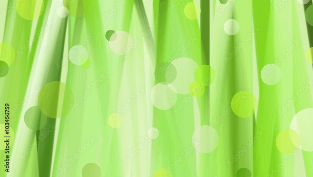 Frühling Wiese Sommer Natur Hintergrund Vektor Impression - Spring Summer Meadow Nature background Vector Impression
