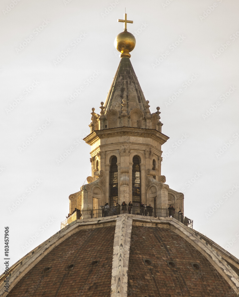 Toscana,Firenze,cupola del Duomo.