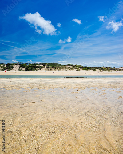 Porthkidney Sands Beach Cornwall England photo