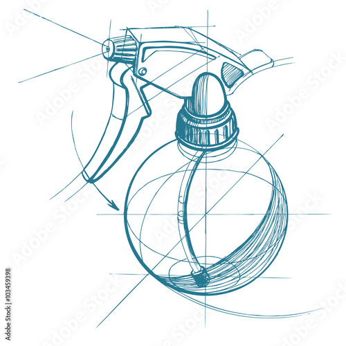 Spray trigger, atomizer, sprayer, pulverizer, air gun.