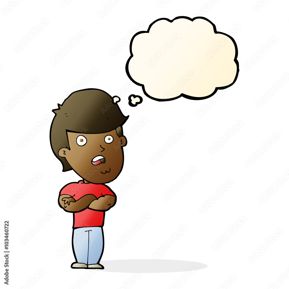 cartoon dissapointed man with thought bubble cartoon dissapointed man with thought bubble