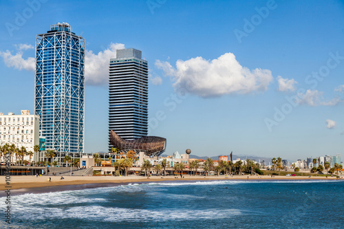 Barcelona city scape