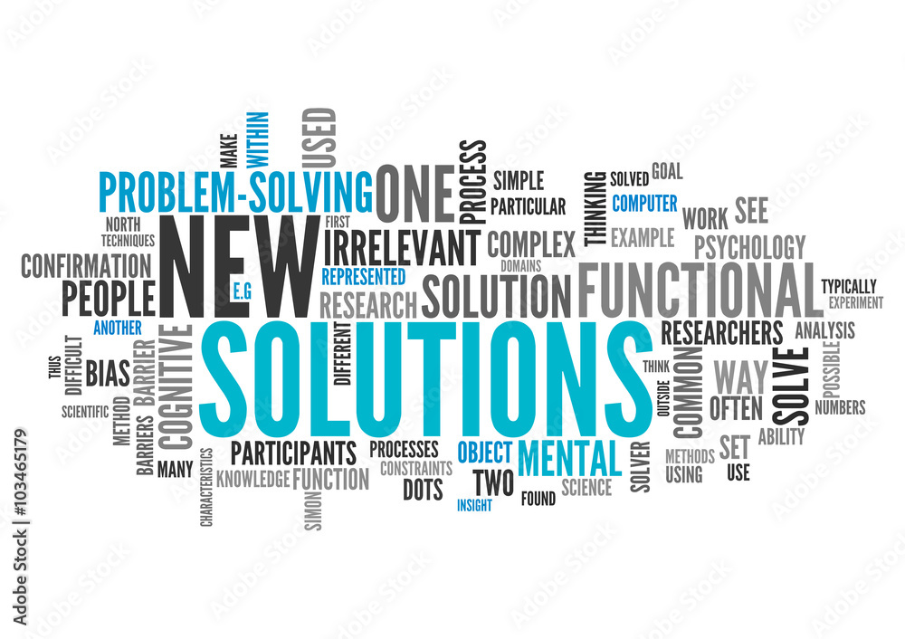 Word Cloud New Solutions