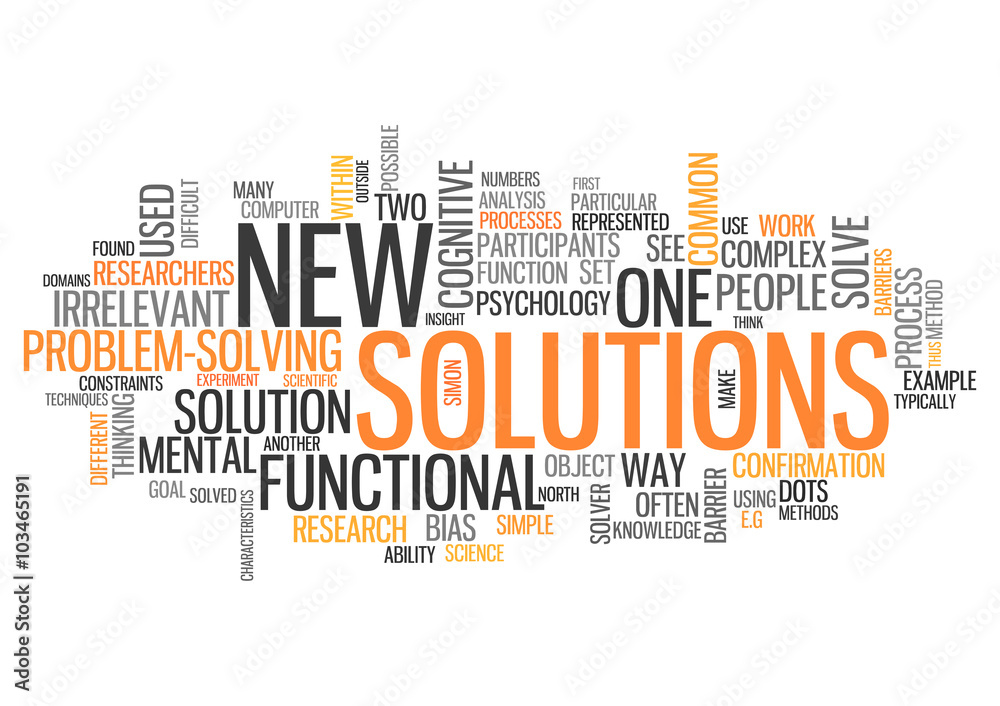 Word Cloud New Solutions