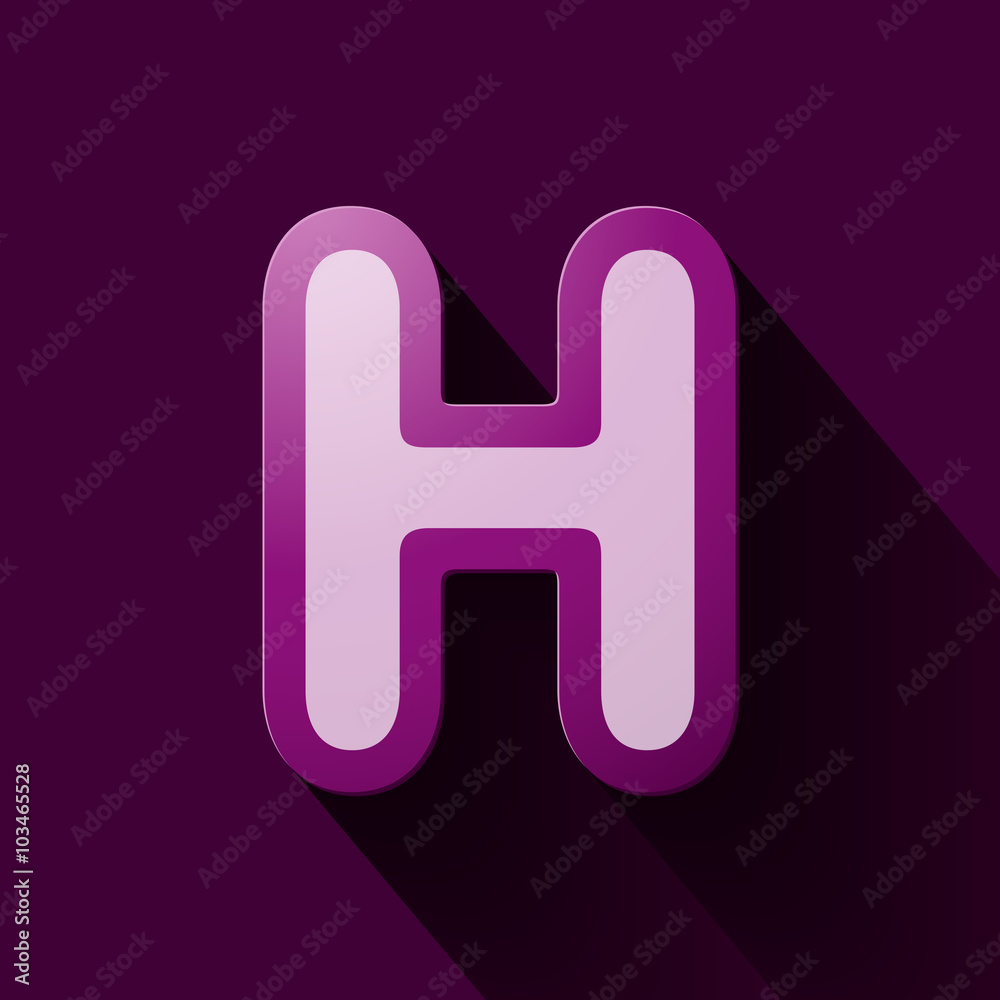 Volume icons alphabet: H Volume icons alphabet: H
