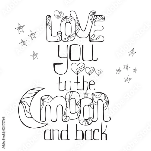  love you to the moon and back