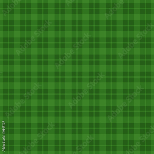  Green checkered seamless pattern background. Vector illustration